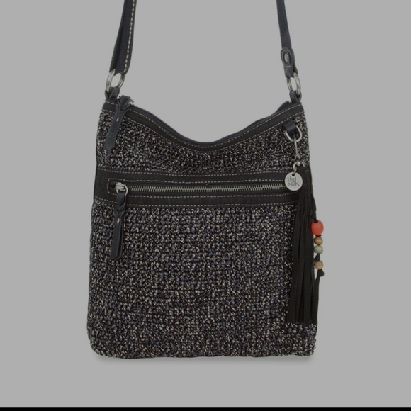 Lucia Crossbody Crochet Handbag by the Sak - Picture 1 of 4